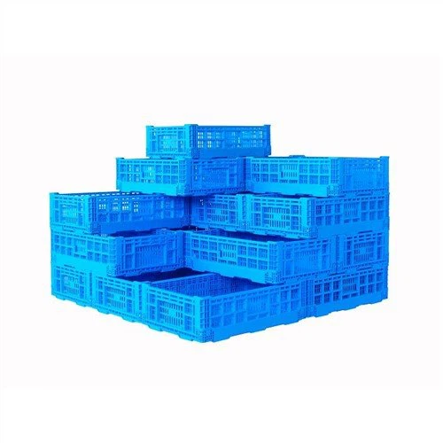 Staflanlegar tunnur með lamuðum lokum